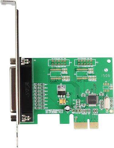 PCIe to DB25 بطاقة توسيع المنفذ الموازية-واجهة طابعة LPT من الدرجة الصناعية | WCH382L رقاقة | متوافق مع PCIE X1/X4/X8/X16 | يتضمن قوسًا منخفضًا in Saudi Arabia