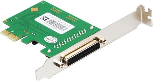 PCIe to DB25 بطاقة توسيع المنفذ الموازية-واجهة طابعة LPT من الدرجة الصناعية | WCH382L رقاقة | متوافق مع PCIE X1/X4/X8/X16 | يتضمن قوسًا منخفضًا in Saudi Arabia
