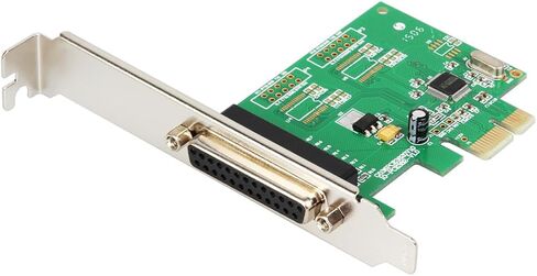 PCIe to DB25 بطاقة توسيع المنفذ الموازية-واجهة طابعة LPT من الدرجة الصناعية | WCH382L رقاقة | متوافق مع PCIE X1/X4/X8/X16 | يتضمن قوسًا منخفضًا in Saudi Arabia