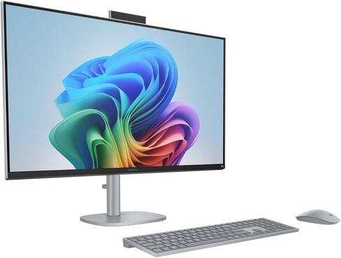 HP. OmniStudio X Copilot+ PC - 31.5" 4K UHD All-in-One Desktop - Intel Core Ultra 7 258V up to 4.8 GHz, 32GB DDR5 RAM, 8TB NVMe SSD, Intel Arc Graphics 140V, Wireless Keyboard & Mouse, Windows 11 Pro in Saudi Arabia