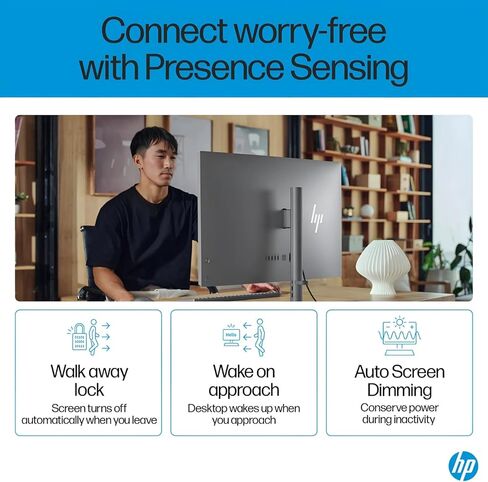 HP. OmniStudio X Copilot+ PC - 31.5" 4K UHD All-in-One Desktop - Intel Core Ultra 7 258V up to 4.8 GHz, 32GB DDR5 RAM, 8TB NVMe SSD, Intel Arc Graphics 140V, Wireless Keyboard & Mouse, Windows 11 Pro in Saudi Arabia