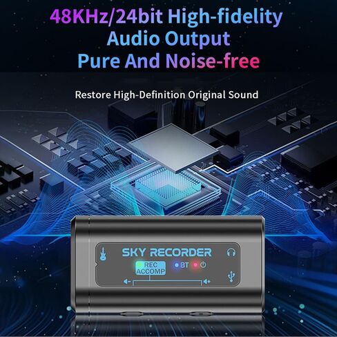 Denash Audio Interface للغيتار ، بطاقة صوت التسجيل الصغيرة المحمولة للبث المباشر لأجهزة الهواتف الذكية ، والتوصيل والتشغيل in Kuwait