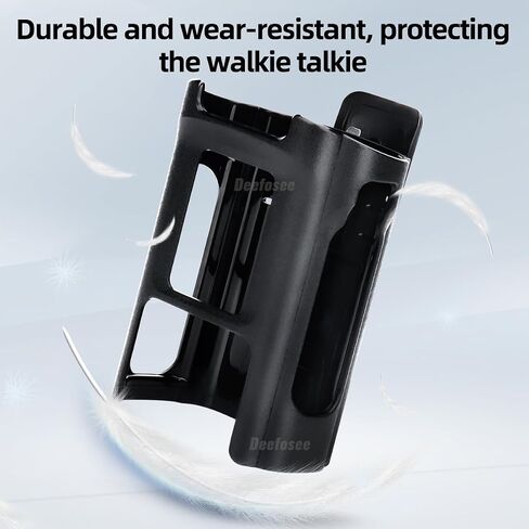Baofeng DM32/UV32 Radio Holster ، Walkie Talkie Holder Holder Case UV-32 Belt Holder لـ DM32 UV32 in Saudi Arabia