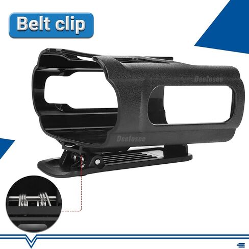 Baofeng DM32/UV32 Radio Holster ، Walkie Talkie Holder Holder Case UV-32 Belt Holder لـ DM32 UV32 in Saudi Arabia