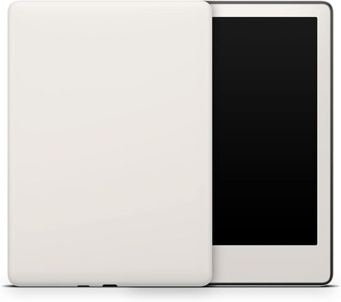 Zoomhitskins Kindle Skin متوافق مع Kindle Paperwhite Gen 11 (2021) ، اللون الصلب قبالة البيج الأبيض ، سهلة 3M ملصقات البشرة فينيل خالية من الفقاعات ، مصنوعة في الولايات المتحدة الأمريكية in Saudi Arabia