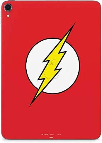 Skinit Skinit Tablet Skin متوافق مع iPad Pro 11in M4 (2024) - Comics مرخص رسميًا DC تصميم Flash Original Emblem in Saudi Arabia