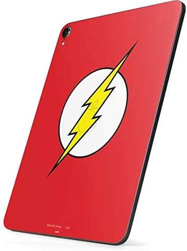 Skinit Skinit Tablet Skin متوافق مع iPad Pro 11in M4 (2024) - Comics مرخص رسميًا DC تصميم Flash Original Emblem in Saudi Arabia