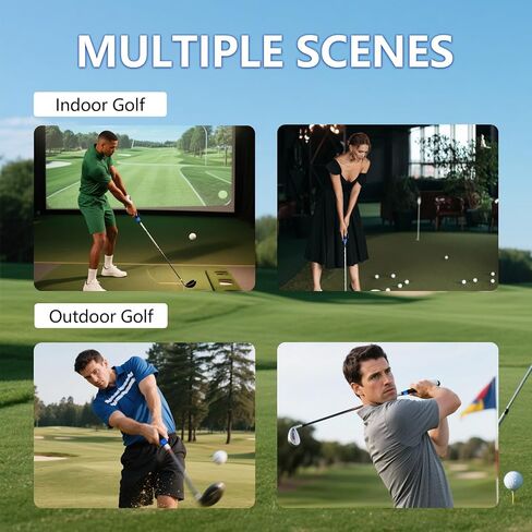 Golf Grip Trainer ، Golf Club Grips ، Golf Training Aid ، Grip Trainer Golf للمساعدة في تدريب وضع اليد الصحيح (الأزرق) in Saudi Arabia