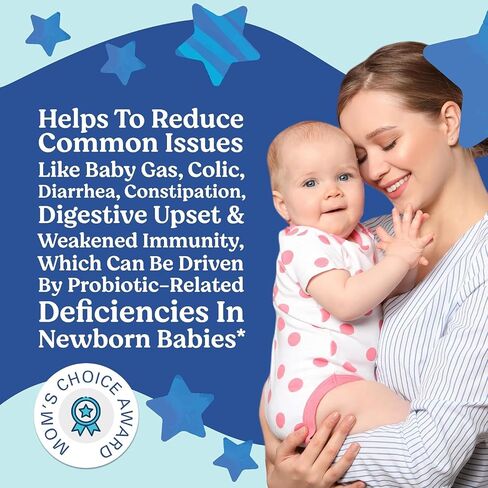 LOVEBUG Baby Probiotic Drops - Organic Probiotics for Immune Support and Baby Constipation & Colic Relief - Tasteless & Sugar-Free Liquid Drops for Newborns, Babies & Infants (0-12 Months) - 10ml in Saudi Arabia