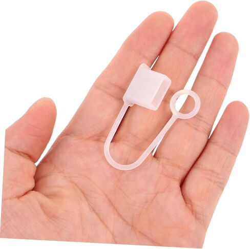 Housoutil 30pcs Cap Cap Cap Gust Protector Cable Cable Coplroof USB Cover USBC Cover Cover Laptop Gust Silicone Pluge Soft Micro in Kuwait