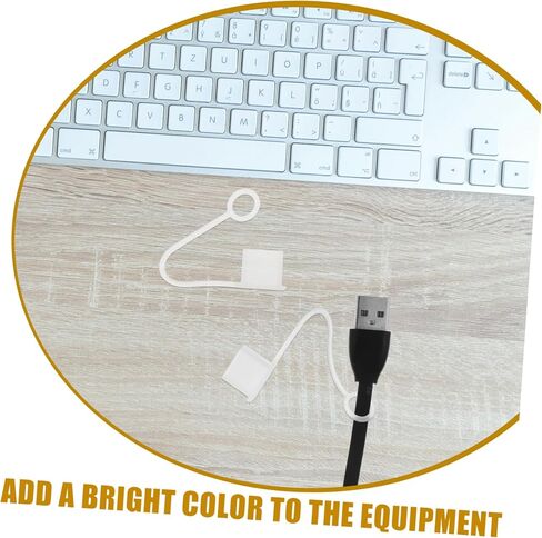 Housoutil 30pcs Cap Cap Cap Gust Protector Cable Cable Coplroof USB Cover USBC Cover Cover Laptop Gust Silicone Pluge Soft Micro in Kuwait