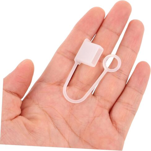 30pcs كابل شحن USB Cover Cover USB غبار الغبار الناعم غطاء الحماية من الغبار in Kuwait