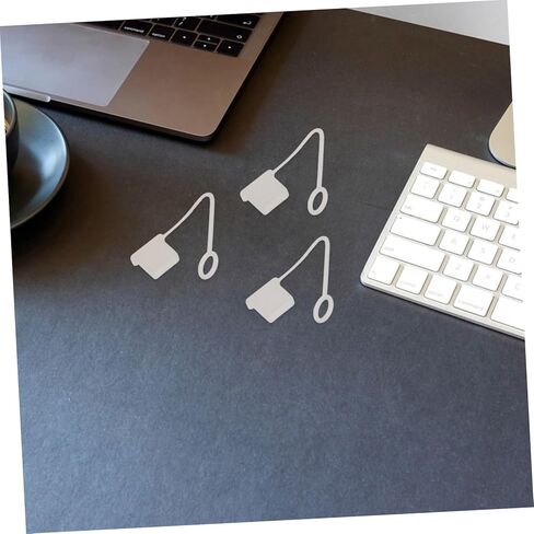 30pcs كابل شحن USB Cover Cover USB غبار الغبار الناعم غطاء الحماية من الغبار in Kuwait
