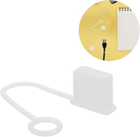 30pcs كابل شحن USB Cover Cover USB غبار الغبار الناعم غطاء الحماية من الغبار in Kuwait