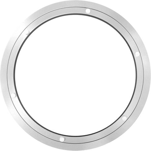 Hlmoptimo Lazy Susan تحمل 12 بوصة محمل كرة دوار من الألومنيوم ، تيرنر الثقيلة التي تحمل دوارة دافعة صامتة تحمل دوارة محمل 8/10/12/14 بوصة (12 بوصة) in Kuwait