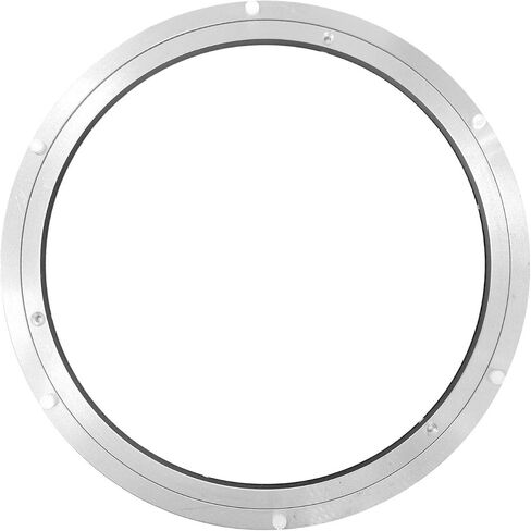 Hlmoptimo Lazy Susan تحمل 12 بوصة محمل كرة دوار من الألومنيوم ، تيرنر الثقيلة التي تحمل دوارة دافعة صامتة تحمل دوارة محمل 8/10/12/14 بوصة (12 بوصة) in Kuwait