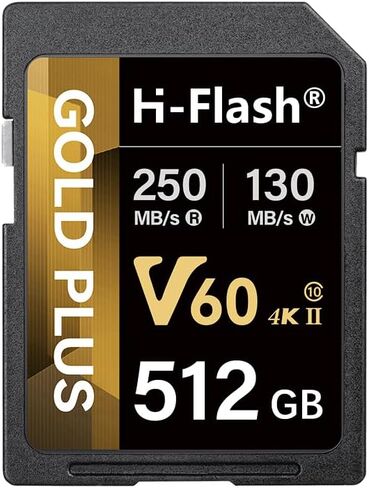 بطاقة ذاكرة 128GB SDXC V90 - 260 ميجابايت/ثانية ، 200 ميجابايت/ثانية الكتابة | مثالي لـ 8K و HDR و 360 درجة | بطاقة SD عالية الأداء للكاميرات والمصورين ومنسقي المحتوى in Kuwait