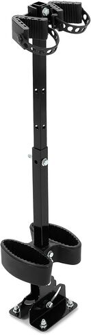 ECOTRIC Universal Adjustable Gun Rack Holder Compatible with Polaris Ranger RZR General Can-Am Defender Pioneer Maverick Kawasaki Mule Teryx Kubota Golf Cart Gun Vertical Floor Mount Truck UTV Steel in Saudi Arabia