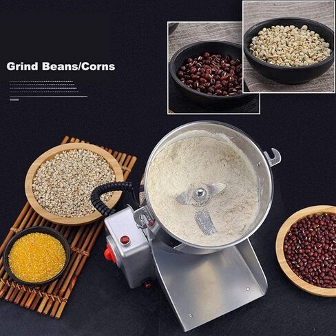 700G Herbal Powder Mill - Spice Grinder for Dry Food, Cereals, Pepper, Coffee, Corn in Saudi Arabia