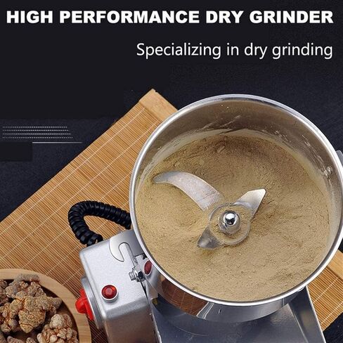 700G Herbal Powder Mill - Spice Grinder for Dry Food, Cereals, Pepper, Coffee, Corn in Saudi Arabia