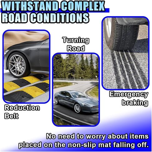 لوحة مكشوف السيارة Non-Slip Mat ، 11.22 "x 5.76" TPU متعددة الوظائف TPU اللزجة اللزجة لمفاتيح الهاتف GPS ، حصيرة شبكة داش للسيارات اللاصق الشاملة لشاحنة SUV RV (أسود/أبيض) in Saudi Arabia