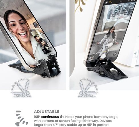 هندسي جيب ترايبود PROV2 - موقف بحجم البطاقة ، لأجهزة iPhone ، مجموعة الأزرق الأزرق العالمي in Kuwait