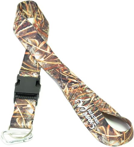 Realtree Max-5 Camo Neck Lanyard للاتصال باللعبة ، المفاتيح ، مكتشف المدى in Kuwait