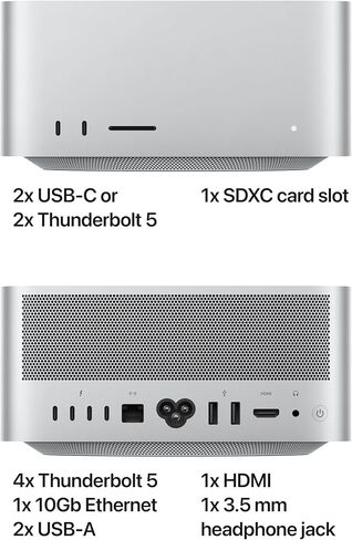 Apple Mac Studio ، M4 Max 16-Core CPU / 40-core GPU ، ذاكرة موحدة 128 جيجابايت ، 1 تيرابايت SSD in Saudi Arabia