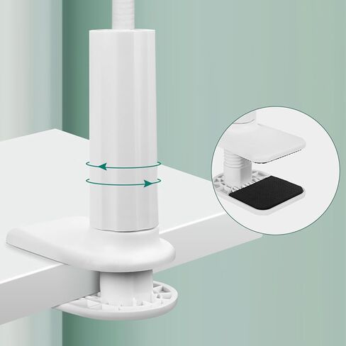 قاعدة Clamp Base Groenseck حامل الذراع مرنة لمكتب مكتب سرير قابل للتعديل لمشاهدة استخدام القراءة (الأزرق) in Saudi Arabia