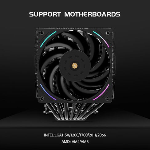 Thermalright Phantom Spirit 120 Evo CPU Air Cooler ، 7 × 6 مم أنابيب حرارة ، مروحة مزدوجة 2150 دورة في الدقيقة ، لـ AMD AM4 AM5/Intel 1700/1150/1151/1200/17xx/2011/1851 in Saudi Arabia