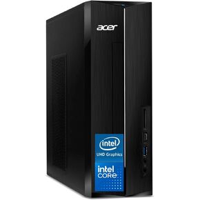 acer 2025 Aspire Desktop, 16GB RAM, 512GB PCIe SSD, Intel Processor, Ultra-Quiet Design, SD Card Reader, Dual 4K Monitor Support, USB-C, Wired Keyboard and Mouse, Windows 11 in Saudi Arabia