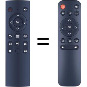 New Remote Control fit for Groview 15000lux 490ANSI Native 1080P WiFi Bluetooth Projector & NexiGo PI30 PJ20 PJ10 5GHzWi-Fi Native 1080P Movie Projector in Saudi Arabia