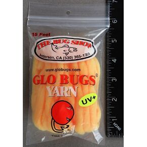 Glo Bugs Yarn, 15', 5/16" Diameter, Salmon Eggs in Saudi Arabia