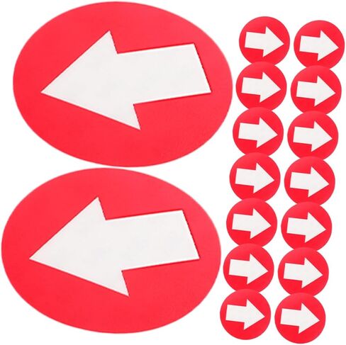LIFKOME 20PCS Reflective Trail Markers Adhesive Arrow Direction Signs for Outdoor Camping and Hunting Bright Reflective Trail Markers for Easy Navigation in Saudi Arabia