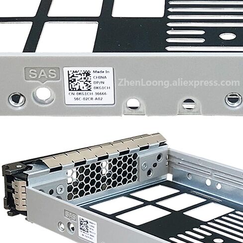 عام 2PCS-Pack Zhenloononج قرص القرص الصلب قرص Caddy 3.5 "قوسين صينية لـ Dell R430 R530 R630 R730 T430 T630 T440 R420 R520 R620 R720 T420 T620 R510 T410 T610CH 0KG1CH in Saudi Arabia