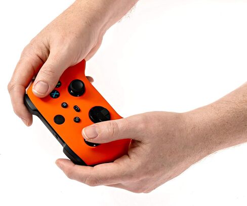 Xbox One Series X S Custom Soft Touch Controller - Fo Soft Touch Feel ، Grip المضافة ، اللون البرتقالي النيون - متوافق مع Xbox One ، Series X ، Series S. in Kuwait