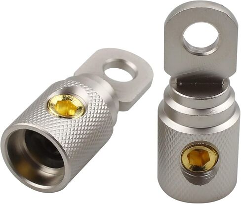 Zookoto 2 PCS 0/2 GA WIRE GA مخفض ، لاستريو السيارة AWG PIN مخفض الأسلاك الأرضية in Kuwait