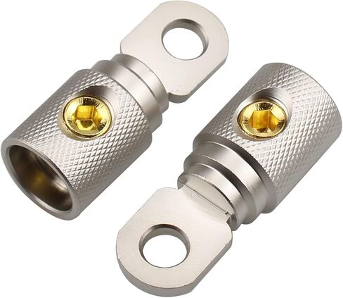 Zookoto 2 PCS 0/2 GA WIRE GA مخفض ، لاستريو السيارة AWG PIN مخفض الأسلاك الأرضية in Kuwait