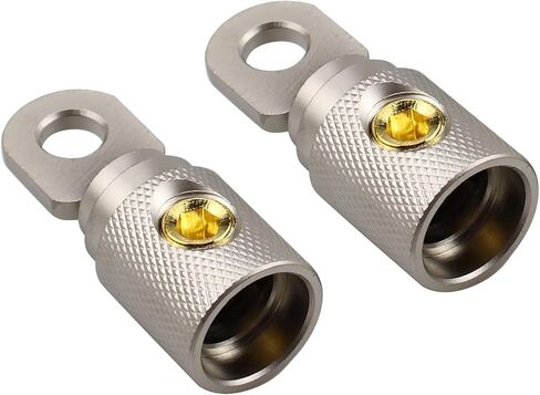 Zookoto 2 PCS 0/2 GA WIRE GA مخفض ، لاستريو السيارة AWG PIN مخفض الأسلاك الأرضية in Kuwait