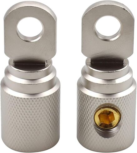 Zookoto 2 PCS 0/2 GA WIRE GA مخفض ، لاستريو السيارة AWG PIN مخفض الأسلاك الأرضية in Kuwait