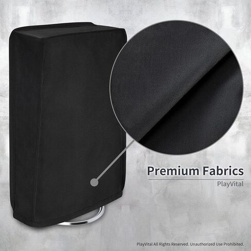 playvital Vertical Dust Cover for ps5 Slim Digital Edition(The New Smaller Design), Nylon Dust Proof Protector Waterproof Cover Sleeve for ps5 Slim Console - The Great Wave in Saudi Arabia