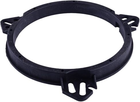 2pcs 6.5 بوصة مكبر الصوت الخلفي للسيارة محول حلقات الفواصل حامل قوس ABS أسود مناسبة ل subaru fit for impreza for forester wrx in Kuwait