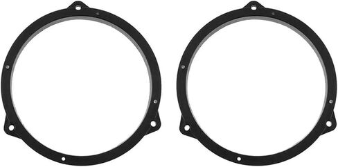 2pcs 6.5 "سيارة مكبر صوت مكبر صوت تصاعد من السيارة الأمامية ، فاصل لوحة فاصل من أجل Hyundai Fit for Kia Automobile Spakeaker ملحق in Kuwait