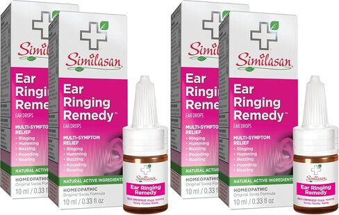 Similasan Ear Ringing Remedy Drops 0.33 Ounce, for Temporary Multi-Symptom Relief from Noise in the Ears, Ringing Ears, Buzzing Ears, Roaring Ears, Humming Ears, and Other Sounds in the Ears in Saudi Arabia