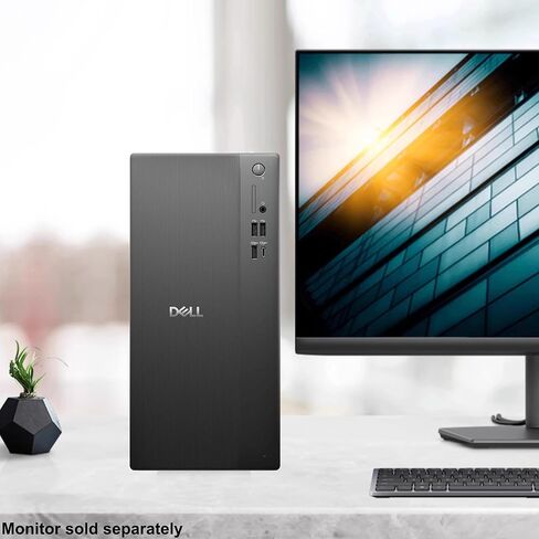 Dell Tower ECT1250 Business Desktop Intel 10-core Ultra 5 225 (Beats Ultra 7 165H) 32GB RAM 1TB SSD Wi-Fi 6 Win11Pro ICP Hub w/Copilot AI in Saudi Arabia