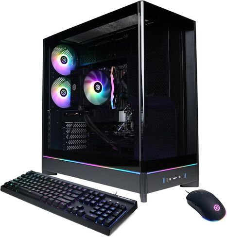 CyberPowerPC Gamer Xtreme VR Gaming PC ، Intel Core I5-14400F 2.5GHz ، Geforce RTX 5060 TI 8GB ، 16GB DDR5 ، 2TB PCIE 4.0 SSD ، WIFI Ready & Windows 11 Home (GXIVR8060A34) in Saudi Arabia