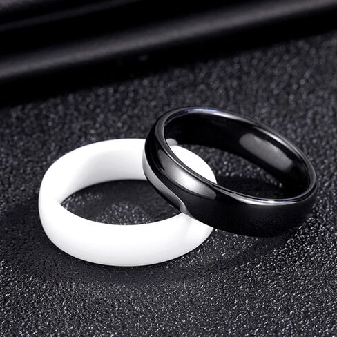 Smart Tesla Key Ring Model3/Y/S NFC Control Control Door Door Door Distics Ring Ring Ceramic Men and Women (Black ، US#10) in Saudi Arabia