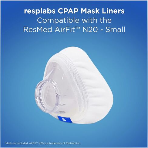 resplabs CPAP Mask Liners - Nasal CPAP Masks sleepliners, Universal Style Liner - 4 Pack in Saudi Arabia