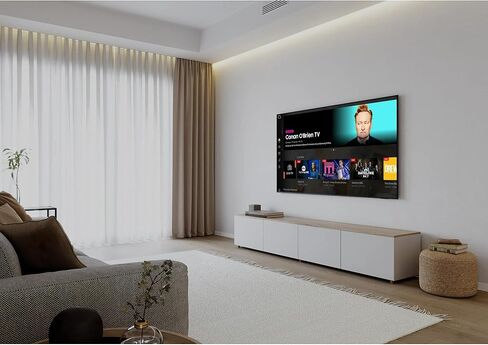 Samsung 65 بوصة Class DU8000B (2024) Crystal UHD 4K Airslim Smart TV ، Motion Xcelerator ، التباين الضخم ، اللون الكريستالي الديناميكي ، HUB للألعاب UN65DU8000BXZA (متجدد) in Kuwait