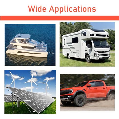 BUN BAR 12V 150A كتلة توزيع الطاقة 4 × 1/4 "طرفية مسامير 6 X #8 محطات لقوارب السيارة وأسلاك الأسلاك الشمسية 2 كتلة توزيع مع روابط الكابل وعلامات الكابلات لإدارة الكابلات in Kuwait
